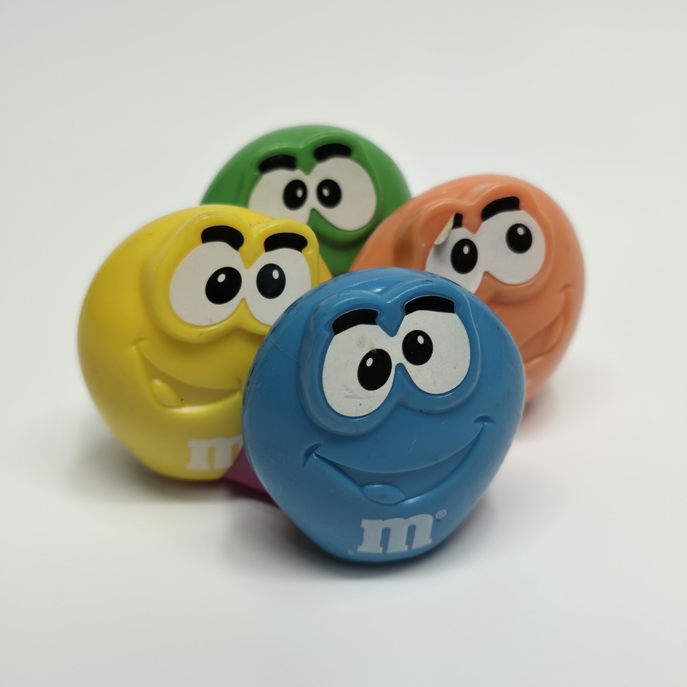 M&M Mini Crazy Pullback Toy. Vintage 1997 Burger King